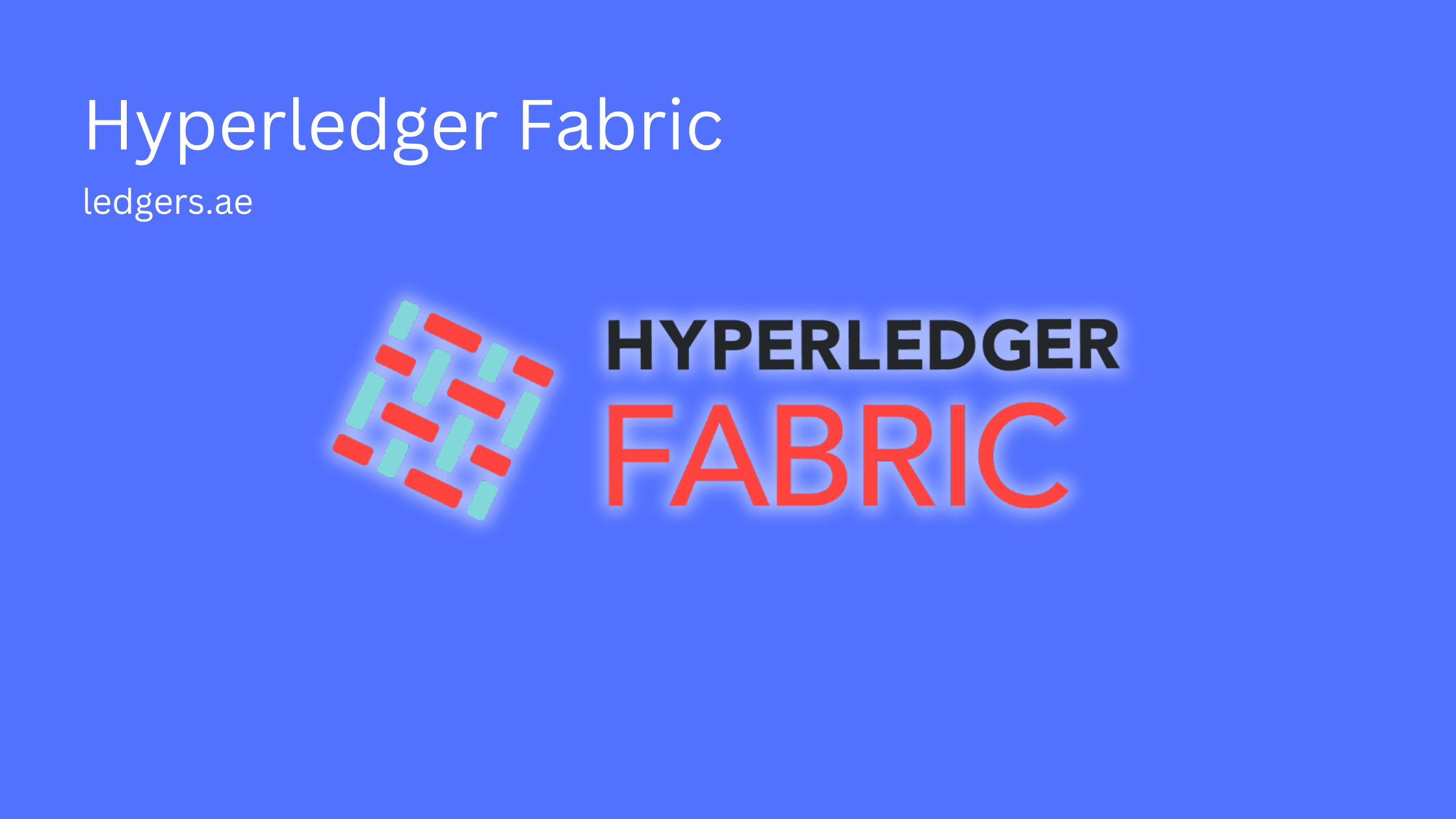 Hyperledger Fabric - a blockchain framework